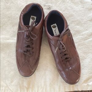 Prada Montecarlo Re-Edition 2005 Brown Leather Unisex Sneakers